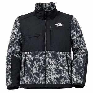 NWT The North Face Denali Jacket Men’s L Black Marbled Polartec Fleece Outdoor