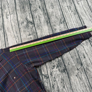 Vintage Pendleton Mens Shirt Large Wool Elbow Patch Board USA