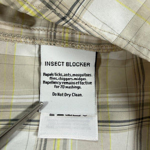 NWT Columbia Insect Blocker Plaid Shirt Men’s XXL Long Sleeve Fishing