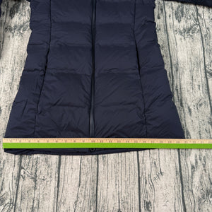 UNIQLO Ultra Light Down Hooded Puffer Jacket Navy Women's S