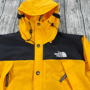 Vtg 80's The North Face Men's Size M Gore-Tex Shell Jacket Yellow Mountain Light
