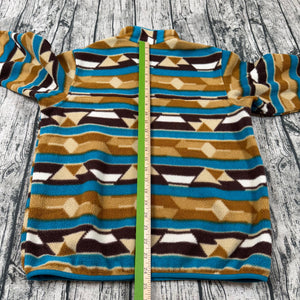 Patagonia Synchilla Aztec Snap T Fleece Pullover Hiking Jacket Women's M