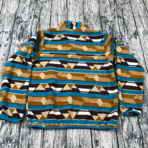 Patagonia Synchilla Aztec Snap T Fleece Pullover Hiking Jacket Women's M