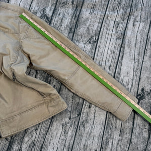 KUHL Men’s XXL Tan Jacket Canvas Outdoor Fleece Lined Coat Patina Dye Workwear