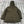 UNIQLO Ultra Warm Down Short Coat Parka Olive Green Faux-Fur Hood Women's Sm