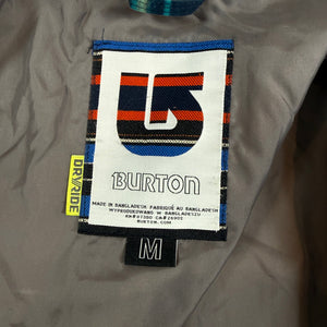 Burton Dryride Poacher Insulated Chittagong Snowboard Ski Jacket Mens M Hooded