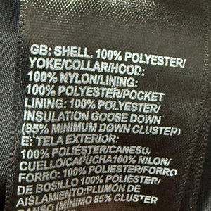 The North Face x Brain Dead Nuptse 700 Down Puffer Jacket Black Men's 2XL