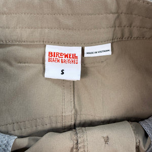 Birdwell Beach Britches x Filson Cargo Shorts Mens S Khaki Utility Surf Outdoor