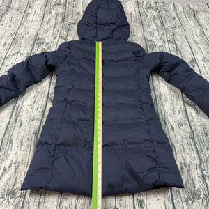 UNIQLO Ultra Light Down Hooded Puffer Jacket Navy Women's S