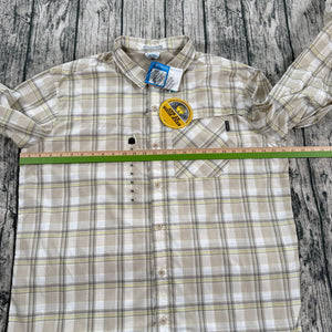 NWT Columbia Insect Blocker Plaid Shirt Men’s XXL Long Sleeve Fishing