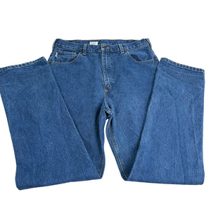Carhartt Relaxed Fit Medium Wash Blue Jeans Mens Size 38x36 Casual Pockets