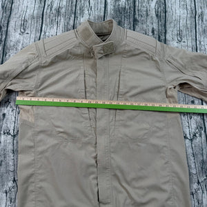 5.11 Tactical XPRT Rapid Shirt Ortholite Long Sleeve Shoulder Pads Tan Men's M