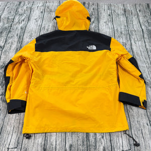 Vtg 80's The North Face Men's Size M Gore-Tex Shell Jacket Yellow Mountain Light