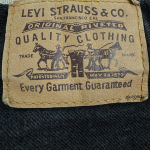 VTG 90s Levi's Jeans Mens 36x30 Black Faded Orange Tab Canada Made Y2K