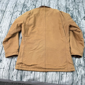 Vtg Carhartt Men's Size 40 Blanket Lined Barn Jacket USA Union Made CB1806