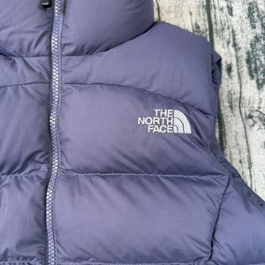 The North Face Nuptse 700 Goose Down Puffer Vest Purple Women's S