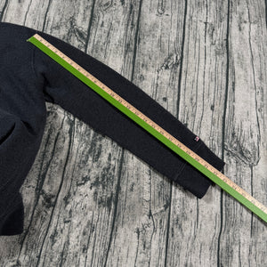 VTG Ralph Lauren Polo Jeans Sweatshirt Spell Out Embroidered RL Flag Men's M