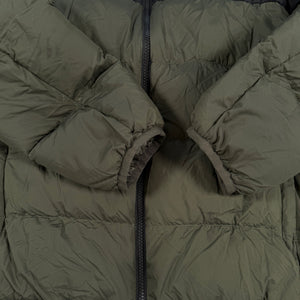 UNIQLO Ultra Light Down Puffer Packable Jacket Olive Green Black Men’s M