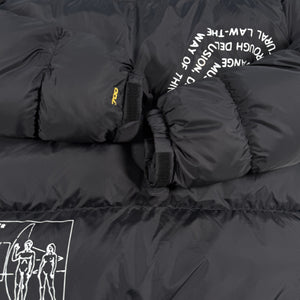 The North Face x Brain Dead Nuptse 700 Down Puffer Jacket Black Men's 2XL