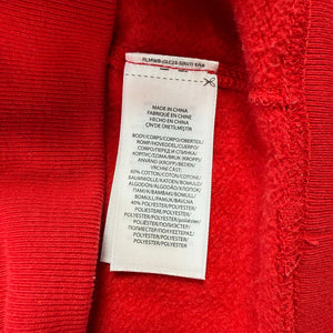 Vtg 90s Polo Ralph Lauren Spellout P-93 Patch Hoodie Sweatshirt Size M Retro Y2K