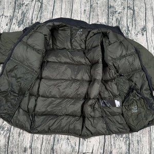 UNIQLO Ultra Light Down Puffer Packable Jacket Olive Green Black Men’s M