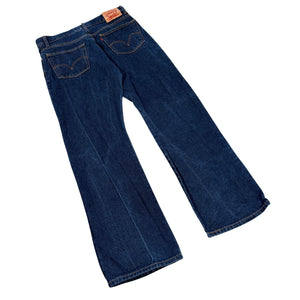 VTG Levi’s 517 Boot Cut Y2K Jeans Dark Wash Mexico Made Distressed Men's 36x32