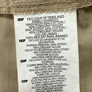 5.11 Tactical XPRT Rapid Shirt Ortholite Long Sleeve Shoulder Pads Tan Men's M