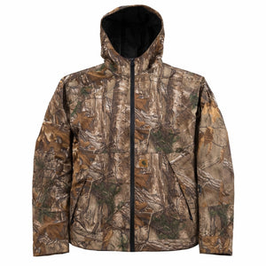 Carhartt Storm Defender Realtree Camo Waterproof Jacket Detachable Hood Men's M