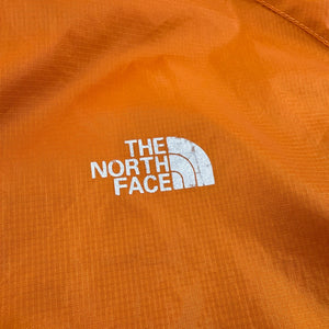 The North Face Hooded Windbreaker Jacket Orange Lightweight Packable Men's M