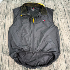 VTG Y2K Polo Sport Ralph Lauren RLX Cycling Reflective Vest Men’s Large 90s