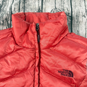 The North Face 550 Down Vest Coral Pink Puffer Women’s S