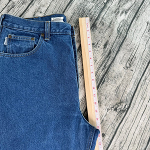 Carhartt Relaxed Fit Medium Wash Blue Jeans Mens Size 38x36 Casual Pockets