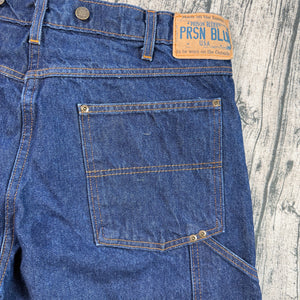 Prison Blues USA Double Knee Carpenter Jeans Men’s 40x30 Heavy Denim Like New