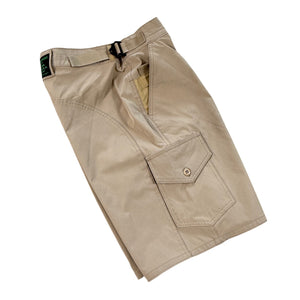Birdwell Beach Britches x Filson Cargo Shorts Mens S Khaki Utility Surf Outdoor