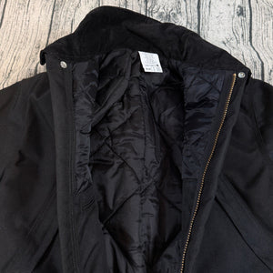 Carhartt Yukon Extremes Coveralls X06 BLK Men’s 34 R Arctic Quilt Insulated NEW