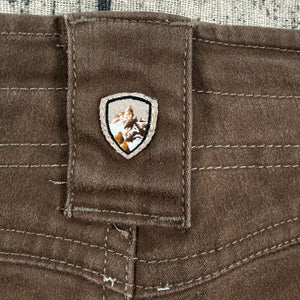 Kuhl Women’s 4 Short Brown Stretch Bootcut Pants Mid Rise Outdoor