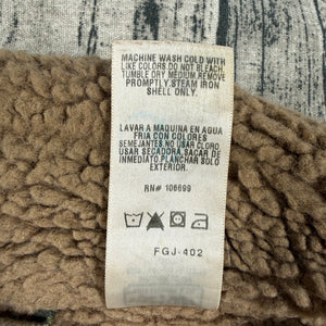 Levi’s Signature Camo Sherpa Lined Hunting Vest Button Front Men's 2XL