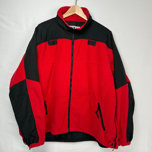 5.11 Tactical Fleece Jacket Red/Black Men's XL
