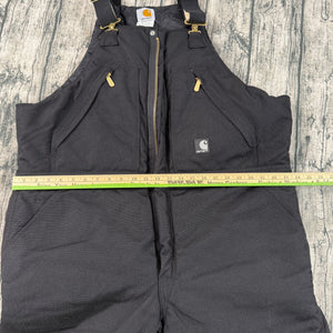 Carhartt Extremes Yukon Arctic R33 Quilted Insulated Bib Overall Pants Sz 42x32