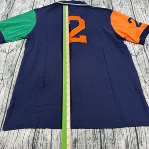 NWT Ralph Lauren Mercer Club Polo Big Pony Sash #2 Colorblock Classic Fit Men's XL