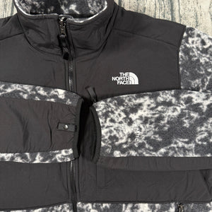 NWT The North Face Denali Jacket Men’s L Black Marbled Polartec Fleece Outdoor