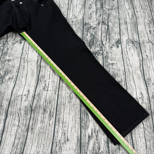 Levi’s 517 Black Bootcut Jeans Men’s W36 L32 Straight Fit Cotton Denim