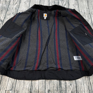 NWT Carhartt 103828 BLK Detroit Jacket Black 3XL Blanket Lined