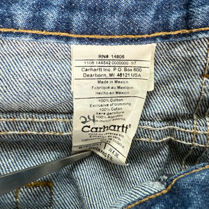 Carhartt Relaxed Fit Medium Wash Blue Jeans Mens Size 38x36 Casual Pockets