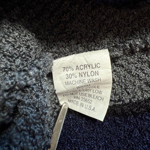 VTG Protege Sweater Mens L 3d Textured Coogi-Style Biggie Cosby Y2K 90s USA Made