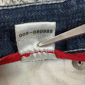 Coogi Men’s Denim Shorts W36 Embroidered Eagle Y2K Streetwear Hip Hop