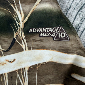 Drake Waterfowl Systems Insulated Camo Bib Overalls Men’s L Advantage Max-4 HD