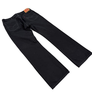 Levi’s 517 Black Bootcut Jeans Men’s W36 L32 Straight Fit Cotton Denim