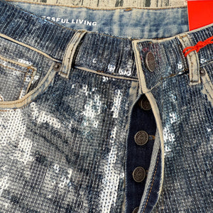 Diesel D-Ark-S5 Women’s Jeans Size 27 – Premium Straight-Leg Denim – NWT $1195