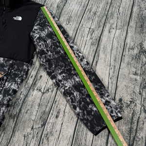 NWT The North Face Denali Jacket Men’s L Black Marbled Polartec Fleece Outdoor